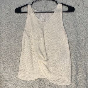 White Dressy Tank Top